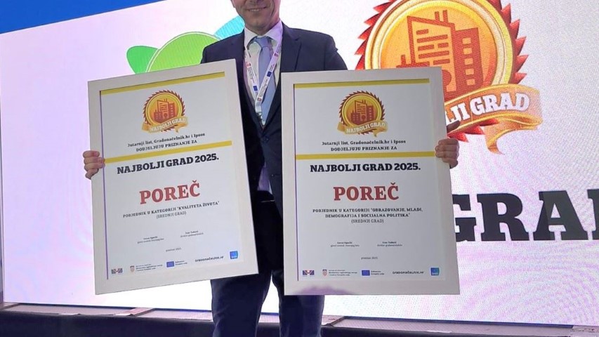 Poreč obranio dvostruku titulu NAJ Grada u Hrvatskoj!